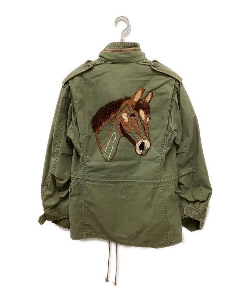 ALPHA（アルファ）ALPHA (アルファ) M-65 フィールドジャケット オリーブ サイズ:S-Lの古着・服飾アイテム