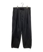 GOLDWIN 0ゴールドウイン ゼロ）の古着「Helicoid Wide Pants」｜ブラック