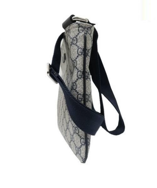 GUCCI（グッチ）GUCCI (グッチ) ショルダーバッグ ホワイト×ネイビー サイズ:F 未使用品 201538 204046の古着・服飾アイテム