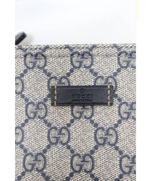 GUCCI（グッチ）GUCCI (グッチ) ショルダーバッグ ホワイト×ネイビー サイズ:F 未使用品 201538 204046の古着・服飾アイテム