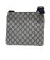 GUCCI (グッチ) ショルダーバッグ ホワイト×ネイビー サイズ:F 未使用品 201538 204046：39800円
