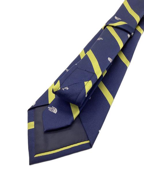 THE NORTH FACE（ザ ノース フェイス）THE NORTH FACE (ザ ノース フェイス) レジメンタルタイ ネイビー×イエロー サイズ:なしの古着・服飾アイテム