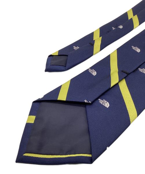 THE NORTH FACE（ザ ノース フェイス）THE NORTH FACE (ザ ノース フェイス) レジメンタルタイ ネイビー×イエロー サイズ:なしの古着・服飾アイテム