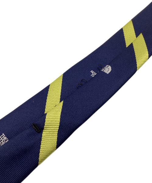 THE NORTH FACE（ザ ノース フェイス）THE NORTH FACE (ザ ノース フェイス) レジメンタルタイ ネイビー×イエロー サイズ:なしの古着・服飾アイテム