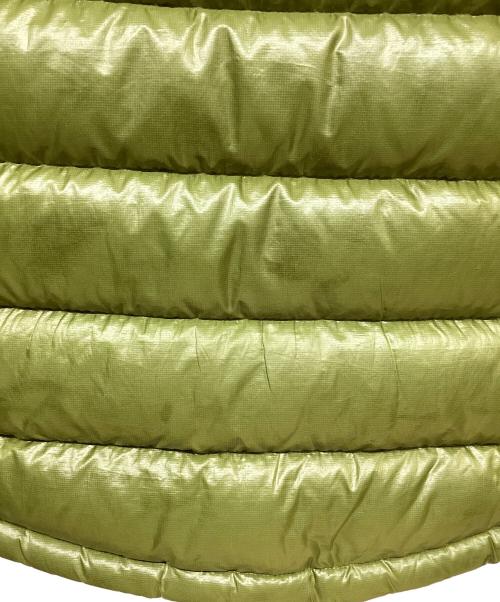 Patagonia（パタゴニア）Patagonia (パタゴニア) ボーイズハイロフトダウンセーターフーディ 黄緑 サイズ:SIZE XSの古着・服飾アイテム