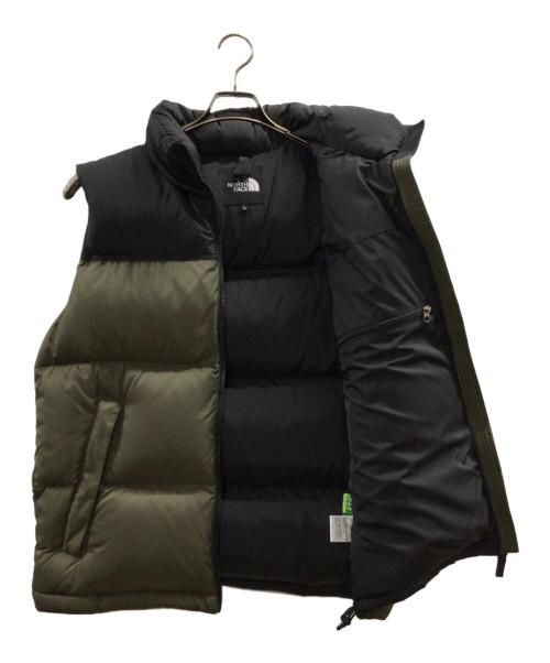 THE NORTH FACE（ザ ノース フェイス）THE NORTH FACE (ザ ノース フェイス) ヌプシベスト オリーブ サイズ:Lの古着・服飾アイテム
