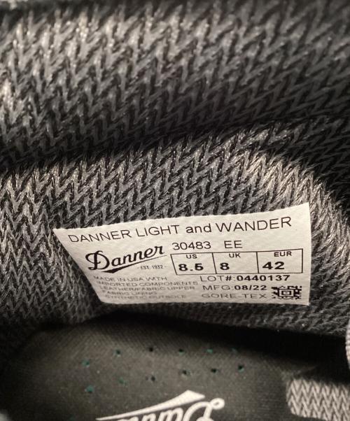 Danner（ダナー）Danner (ダナー) and WONDER (アンドワンダー) DANNER LIGHT グレー サイズ:US8.5の古着・服飾アイテム