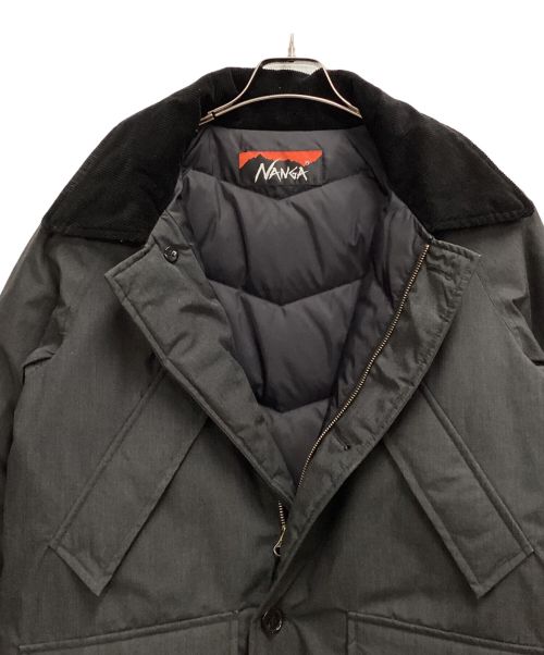NANGA（ナンガ）NANGA (ナンガ) 焚火ダウンジャケット チャコールグレー サイズ:Sの古着・服飾アイテム