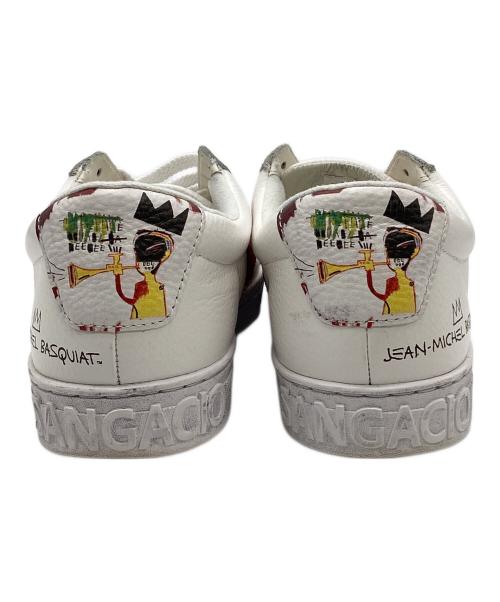 Sangacio（サンガッチョ）Sangacio (サンガッチョ) にゅSG『Basquiat』 ホワイトｘレッド サイズ:US7.5の古着・服飾アイテム