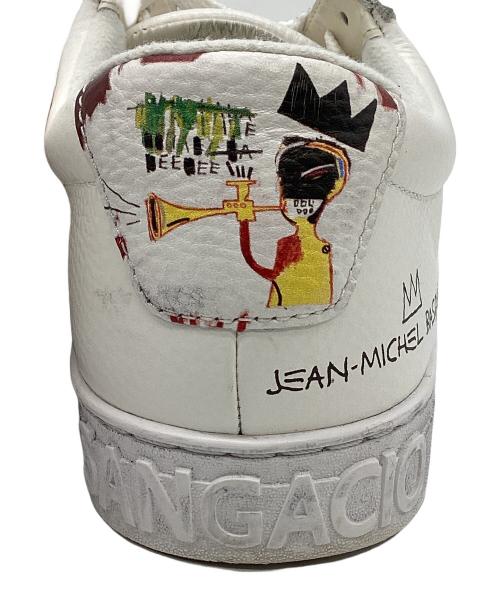 Sangacio（サンガッチョ）Sangacio (サンガッチョ) にゅSG『Basquiat』 ホワイトｘレッド サイズ:US7.5の古着・服飾アイテム