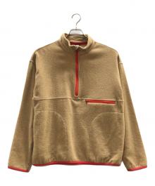 axesquin（アクシーズクイン）の古着「WOOL FLEECE PULLOVER 軽Edition」｜ベージュ