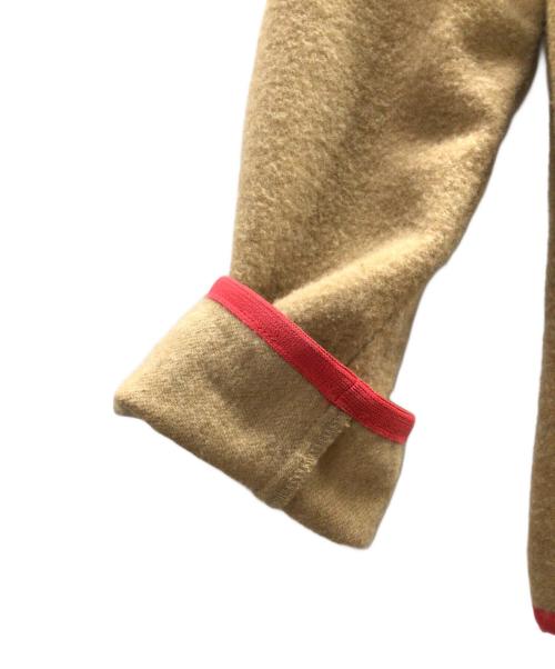 axesquin（アクシーズクイン）axesquin (アクシーズクイン) WOOL FLEECE PULLOVER 軽Edition ベージュ サイズ:Mの古着・服飾アイテム