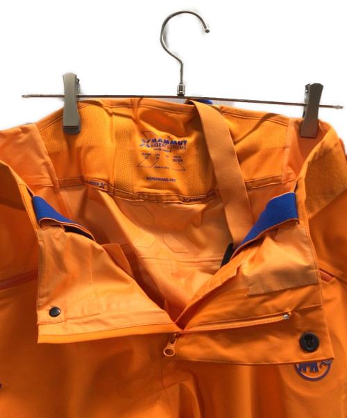 MAMMUT（マムート）MAMMUT (マムート) Nordwand Pro HS Pants オレンジ サイズ:Lの古着・服飾アイテム