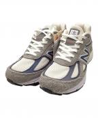 NEW BALANCEニューバランス）の古着「U990TA4」｜グレー