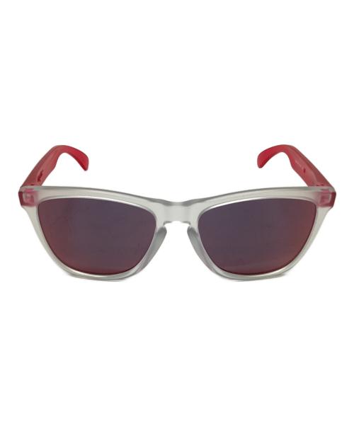 OAKLEY（オークリー）OAKLEY (オークリー) Frogskins ピンク×ホワイトの古着・服飾アイテム
