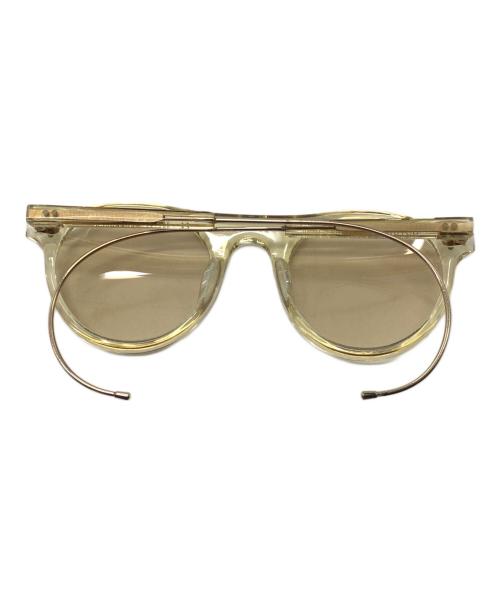 NATAL DESIGN（ネイタルデザイン）NATAL DESIGN (ネイタルデザイン) BURROUGHS フレームカラー（イエロー）の古着・服飾アイテム