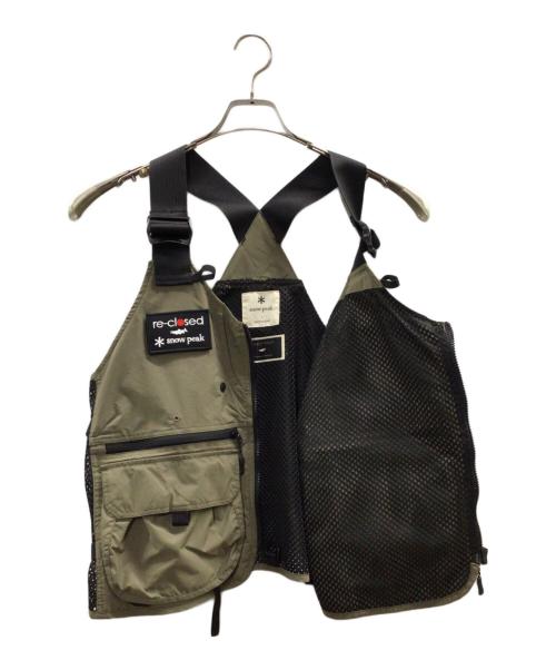 Snow peak（スノーピーク）Snow peak (スノーピーク) Toned Trout Toned Trout Camp Vest カーキ サイズ:1の古着・服飾アイテム