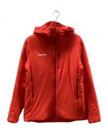 MAMMUT（マムート）の古着「ライム インサレーション フレックス フーデット ジャケット」｜レッド