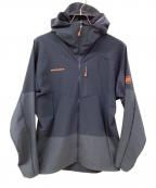 MAMMUTマムート）の古着「Eisfeld Light SO Hoody」｜ネイビー