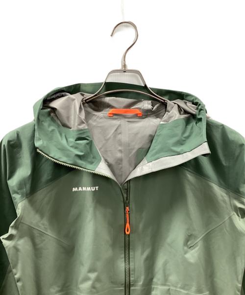MAMMUT（マムート）MAMMUT (マムート) コンヴェイ ツアー ハードシェル フーデット ジャケット グリーン サイズ:Mの古着・服飾アイテム