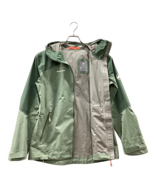 MAMMUT（マムート）MAMMUT (マムート) コンヴェイ ツアー ハードシェル フーデット ジャケット グリーン サイズ:Mの古着・服飾アイテム