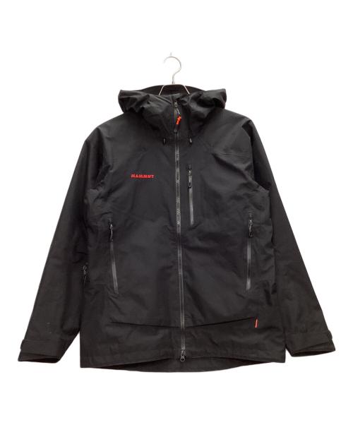 MAMMUT（マムート）MAMMUT (マムート) アヤコ プロ 2.0 ハードシェル フーデッド ジャケット アジアンフィット クラシック ブラック サイズ:Lの古着・服飾アイテム