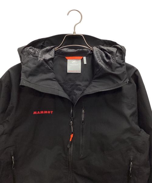 MAMMUT（マムート）MAMMUT (マムート) アヤコ プロ 2.0 ハードシェル フーデッド ジャケット アジアンフィット クラシック ブラック サイズ:Lの古着・服飾アイテム