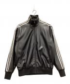 adidasアディダス）の古着「スリーストライプス ルーズファイヤーバードトラックスーツジャケット」｜ブラック