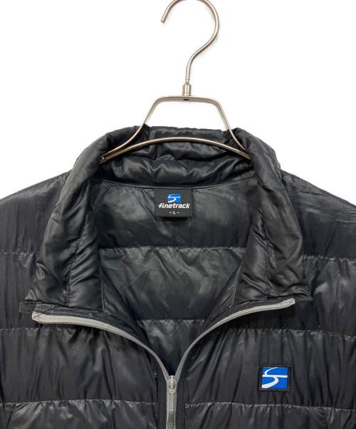 finetrack（ファイントラック）finetrack (ファイントラック) フラッフジャケット ブラック サイズ:SIZE Lの古着・服飾アイテム