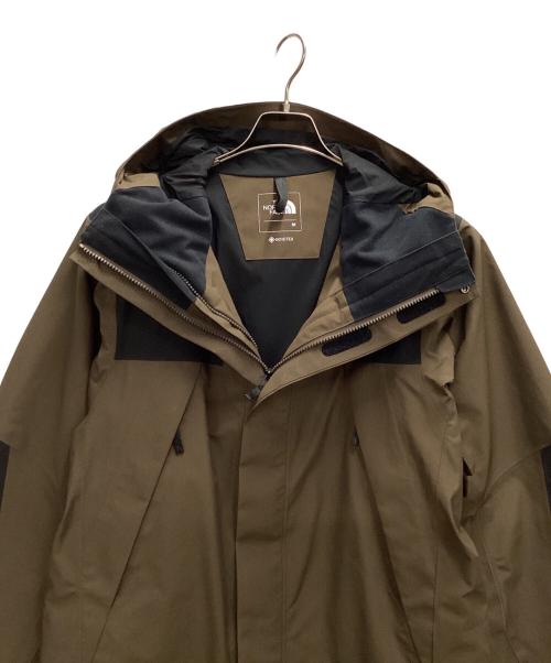 THE NORTH FACE（ザ ノース フェイス）THE NORTH FACE (ザ ノース フェイス) マウンテンジャケット ブラウン×ブラック サイズ:Mの古着・服飾アイテム