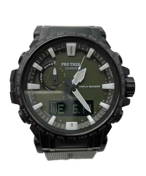 CASIO（カシオ）CASIO (カシオ) PRO TREK オリーブの古着・服飾アイテム