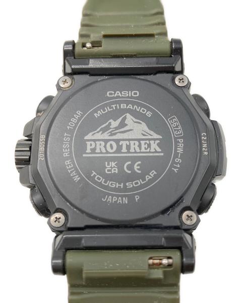 CASIO（カシオ）CASIO (カシオ) PRO TREK オリーブの古着・服飾アイテム