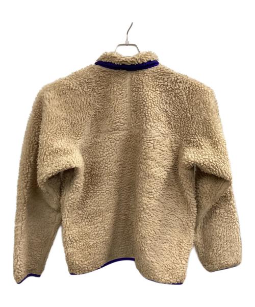 Patagonia（パタゴニア）Patagonia (パタゴニア) クラシックレトロカーディガン ベージュ×ブルー サイズ:Mの古着・服飾アイテム