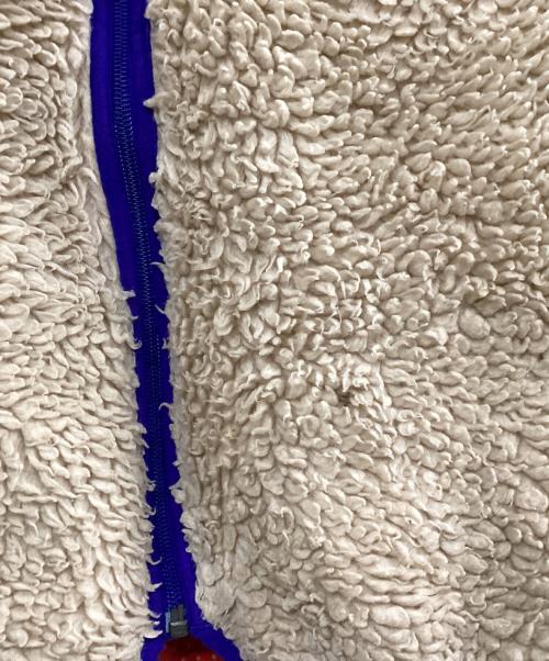 Patagonia（パタゴニア）Patagonia (パタゴニア) クラシックレトロカーディガン ベージュ×ブルー サイズ:Mの古着・服飾アイテム