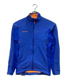 MAMMUT（マムート）の古着「Eigerjoch IN Hybrid Jacket」｜ブルー×オレンジ