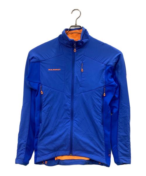 MAMMUT（マムート）MAMMUT (マムート) Eigerjoch IN Hybrid Jacket ブルー×オレンジ サイズ:Sの古着・服飾アイテム