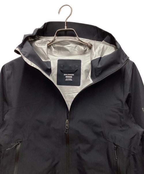 SALOMON（サロモン）SALOMON (サロモン) 2.5 LAYERS シェルジャケット ブラック サイズ:S 未使用品の古着・服飾アイテム