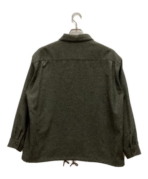 moonlight gear（ムーンライトギア）moonlight gear (ムーンライトギア) Flow Shirts Jacket グレー サイズ:SMの古着・服飾アイテム
