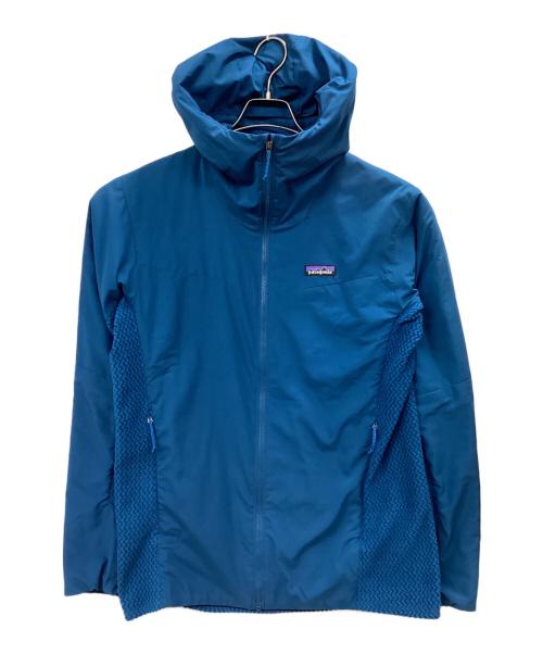 Patagonia（パタゴニア）Patagonia (パタゴニア) メンズ・ナノエア・ライト・ハイブリッド・フーディ ブルー サイズ:Mの古着・服飾アイテム