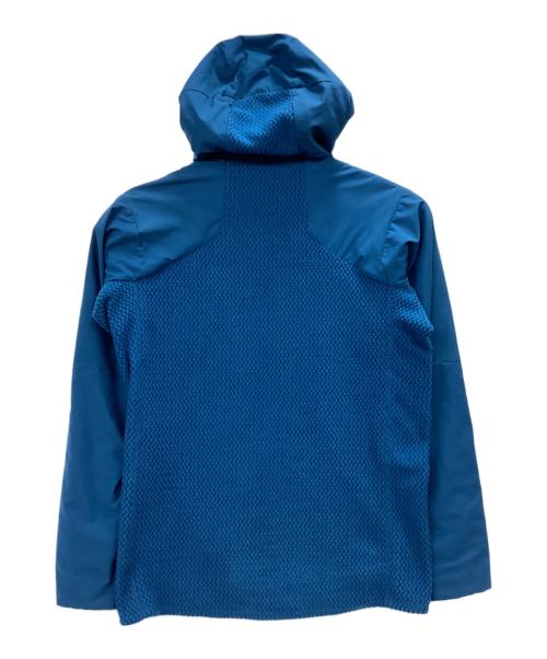 Patagonia（パタゴニア）Patagonia (パタゴニア) メンズ・ナノエア・ライト・ハイブリッド・フーディ ブルー サイズ:Mの古着・服飾アイテム