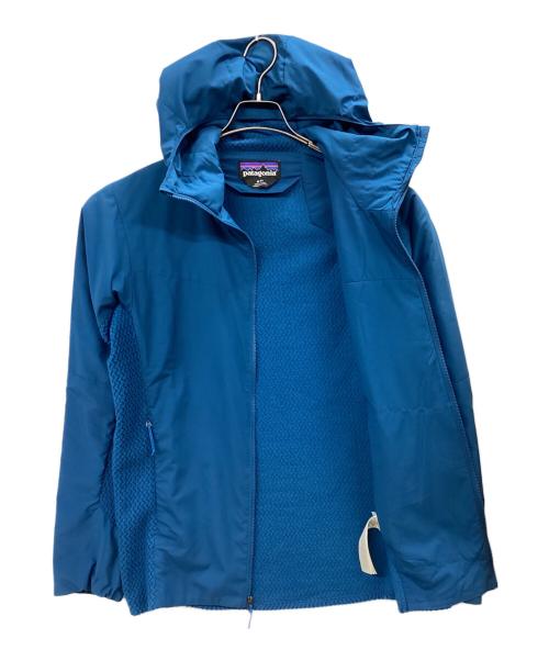 Patagonia（パタゴニア）Patagonia (パタゴニア) メンズ・ナノエア・ライト・ハイブリッド・フーディ ブルー サイズ:Mの古着・服飾アイテム