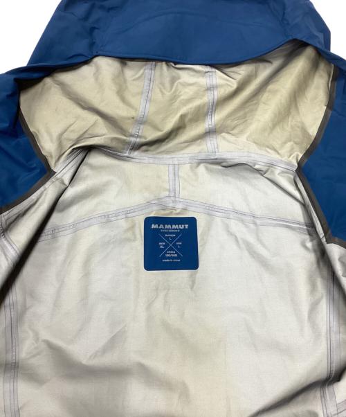 MAMMUT（マムート）MAMMUT (マムート)  Teton HS Hooded Jacket AF  ブルー サイズ:XLの古着・服飾アイテム