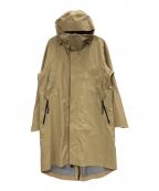 onオン）の古着「Knee Length Waterproof Jacket in Chai 性別メンズ 色ブラウン サイズSIZE M 代理店表記あり」｜ブラウン