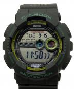 CASIOカシオ）の古着「SUZUKI JIMNY×CASIO G-SHOCK DW-100コラボウォッチ サードエディション」｜グリーン