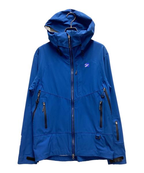 finetrack（ファイントラック）finetrack (ファイントラック) エバーブレススノーラインジャケット ブルー サイズ:Sの古着・服飾アイテム