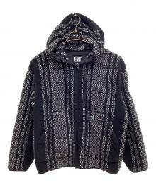HELLY HANSEN×DESCENDANT（ヘリーハンセン×ディセンダント）の古着「SPICOLI HOODED JACKET FIBERPILE HH x DCDT」｜ブラック