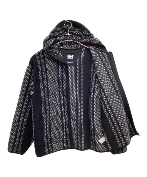 HELLY HANSEN（ヘリーハンセン）HELLY HANSEN (ヘリーハンセン) DESCENDANT (ディセンダント) SPICOLI HOODED JACKET FIBERPILE HH x DCDT ブラック サイズ:XLの古着・服飾アイテム