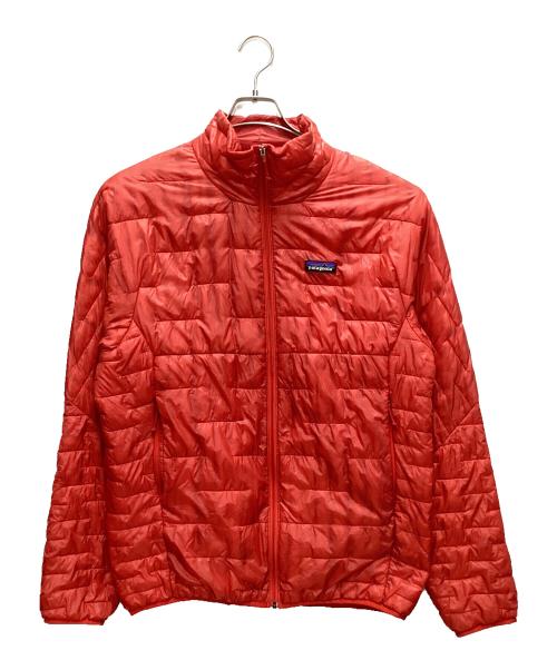 Patagonia（パタゴニア）Patagonia (パタゴニア) メンズ・マイクロ・パフ・ジャケット レッド サイズ:Mの古着・服飾アイテム