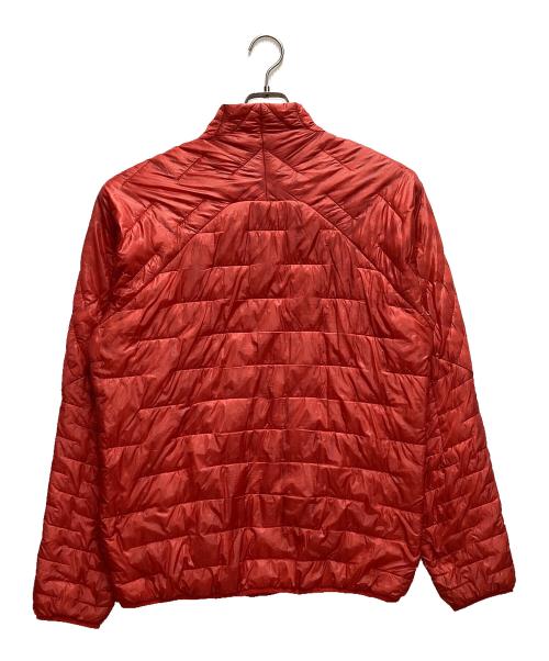 Patagonia（パタゴニア）Patagonia (パタゴニア) メンズ・マイクロ・パフ・ジャケット レッド サイズ:Mの古着・服飾アイテム