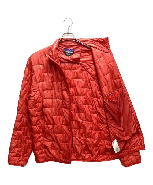 Patagonia（パタゴニア）Patagonia (パタゴニア) メンズ・マイクロ・パフ・ジャケット レッド サイズ:Mの古着・服飾アイテム